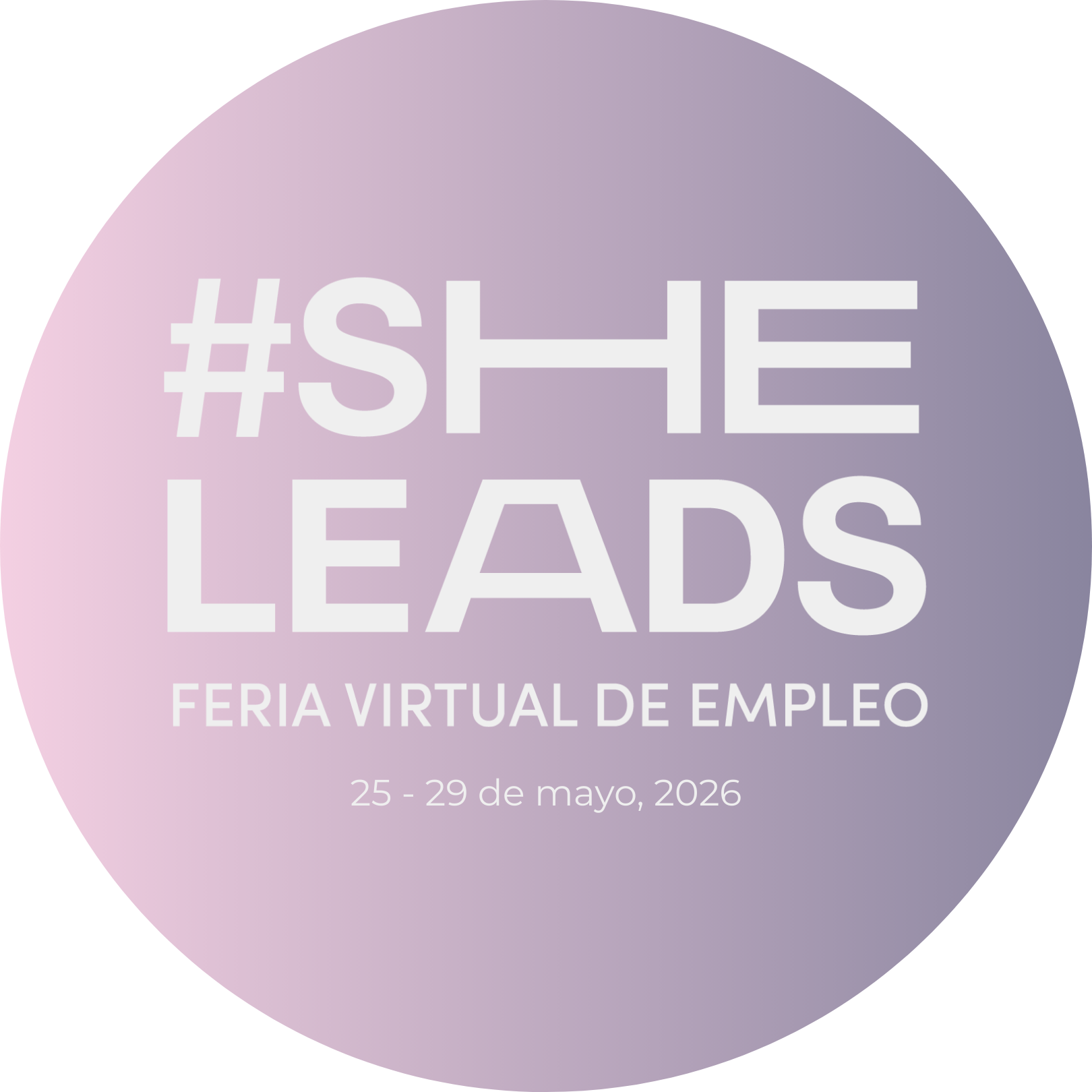 #SheLeads - Feria Virtual de Empleo